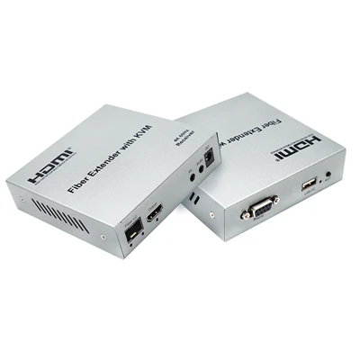 4K@60Hz 20KM HDMI फाइबर KVM एक्सटेंडर